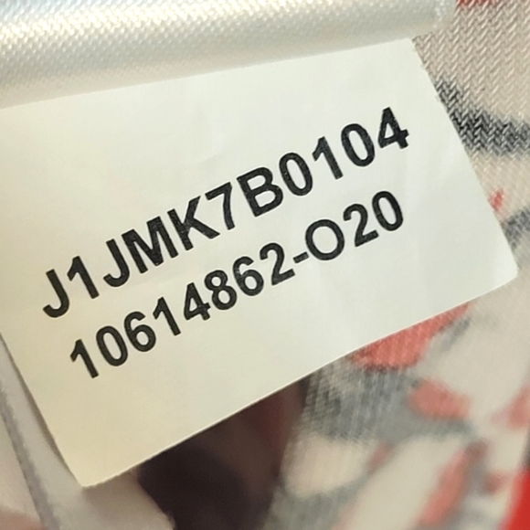 NWOT KASPER Abstract Print Cowl Neck Top - Picture 10 of 10